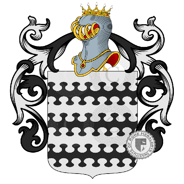 Coat of arms of family Freguglia