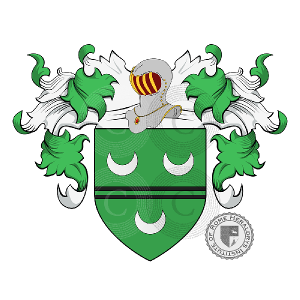 Wappen der Familie Petracca (Regno di Napoli)