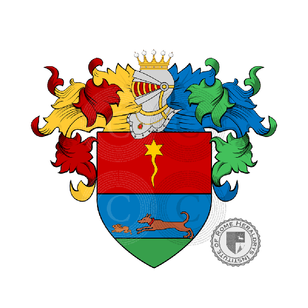Coat of arms of family Nardelli