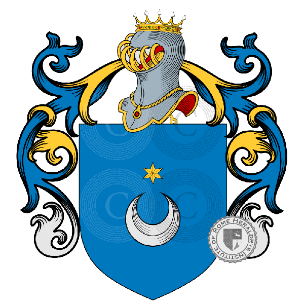 Coat of arms of family Serra