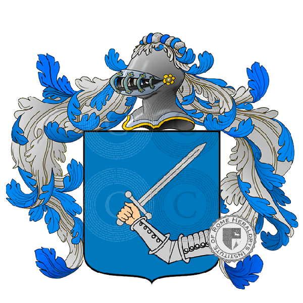 Coat of arms of family vinciguerra