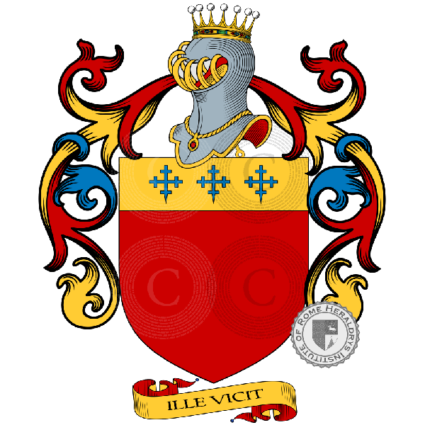 Coat of arms of family Binet de Jasson