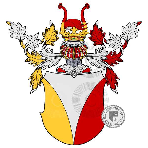 Coat of arms of family Stachel von Stacheleck