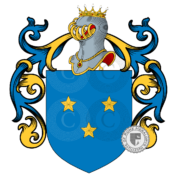 Coat of arms of family Gachon