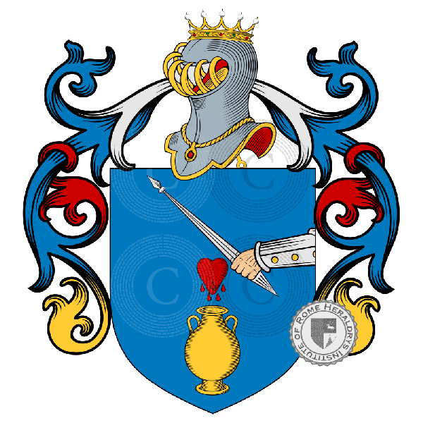 Wappen der Familie Frangiamore