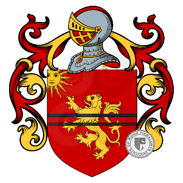 Coat of arms of family Chenetti