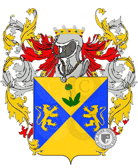 Coat of arms of family ricci    