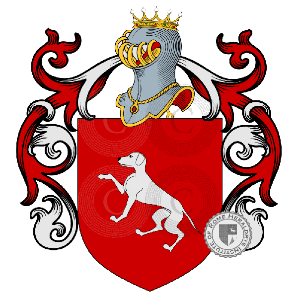 Coat of arms of family Ostigliani