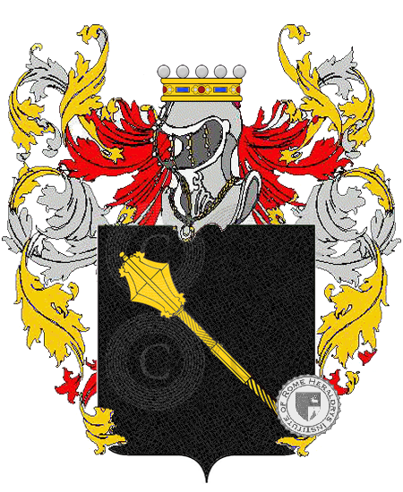 Coat of arms of family Turier