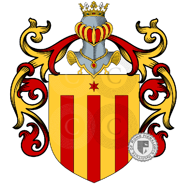 Coat of arms of family Polizzi