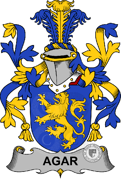 Coat of arms of family Agar