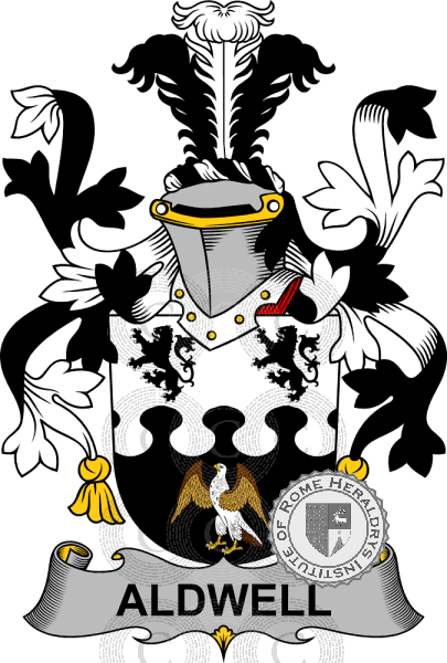 Coat of arms of family Aldwell