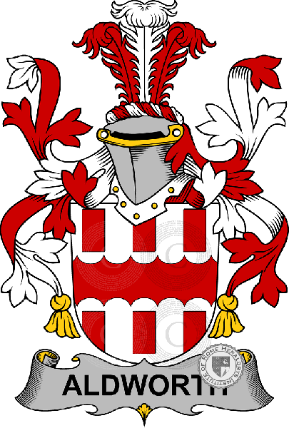 Coat of arms of family Aldworth