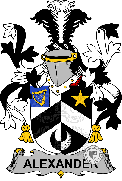 Coat of arms of family Alexander