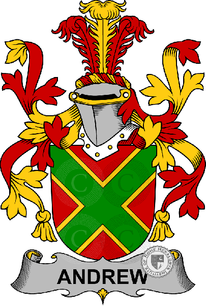 Coat of arms of family Andrew