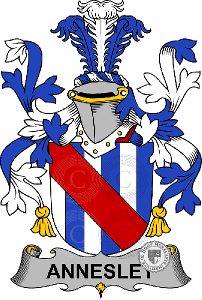 Wappen der Familie Annesley