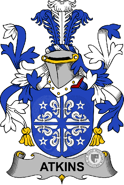 Coat of arms of family Atkins