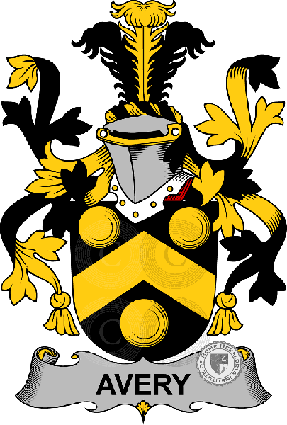 Coat of arms of family Avery