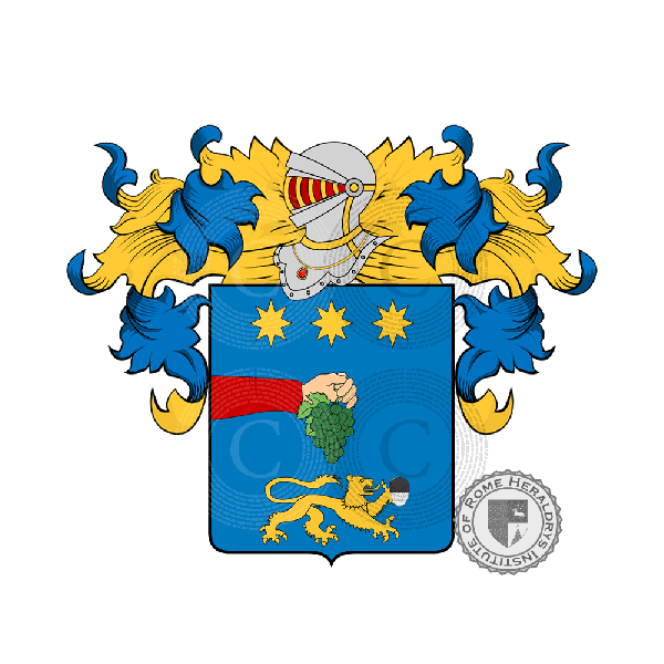 Coat of arms of family Carnevali