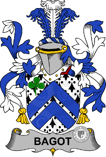 Coat of arms of family Bagot