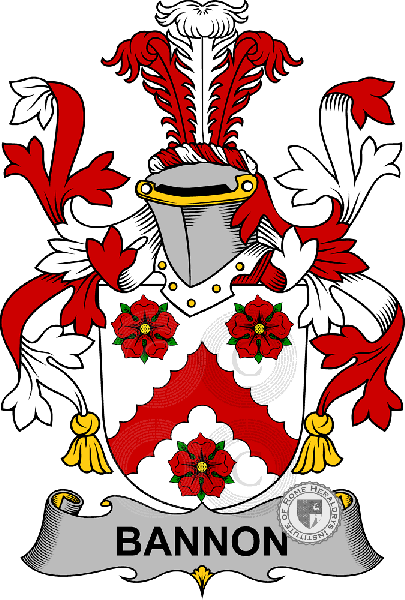 Coat of arms of family Bannon