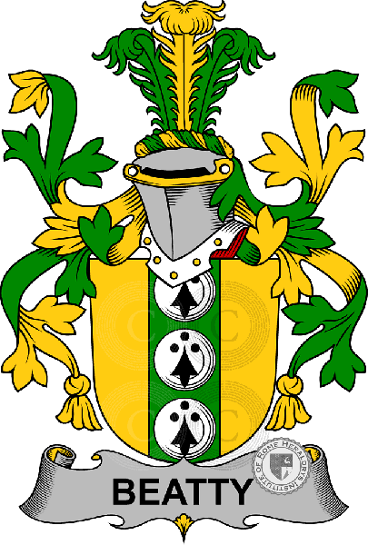 Coat of arms of family Beatty