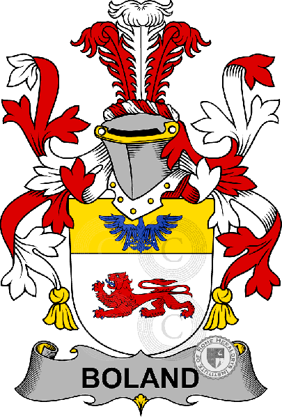 Coat of arms of family Boland