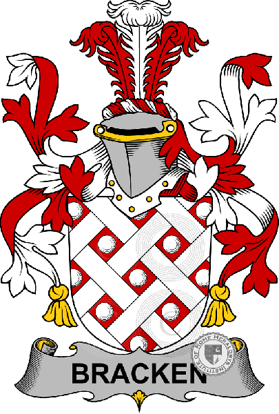 Coat of arms of family Bracken