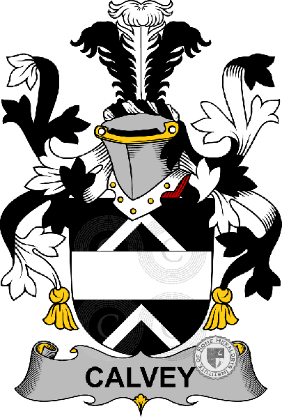 Wappen der Familie Calvey