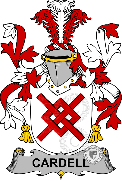 Coat of arms of family Cardell