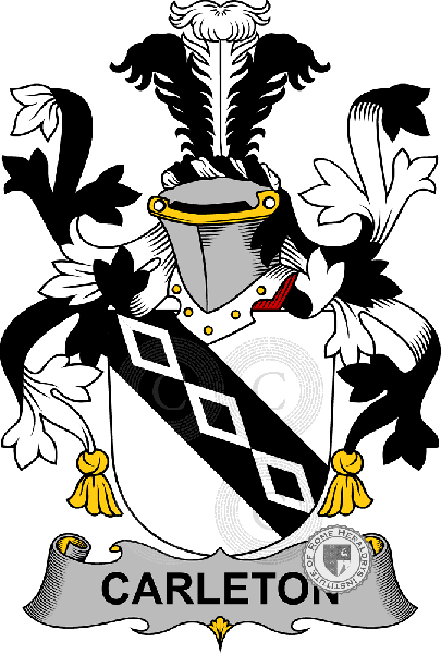 Coat of arms of family Carleton