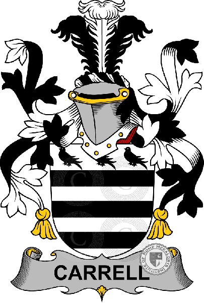 Coat of arms of family Carrell