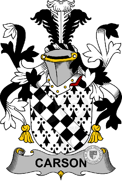 Coat of arms of family Carson