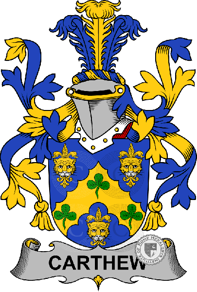 Wappen der Familie Carthew