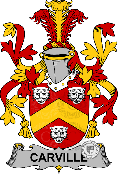 Wappen der Familie Carville