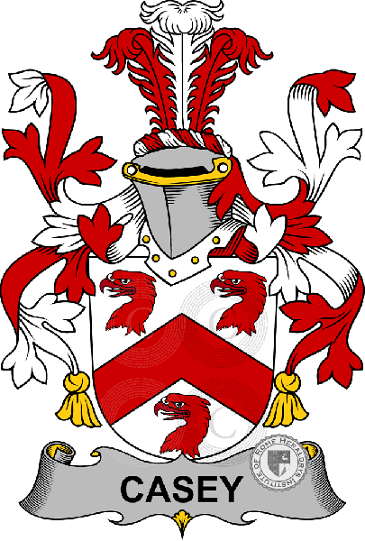 Coat of arms of family Casey