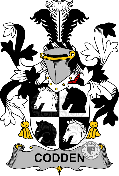 Coat of arms of family Codden