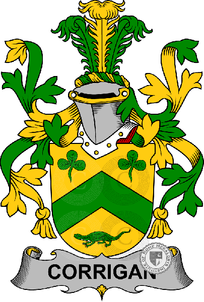 Coat of arms of family Corrigan