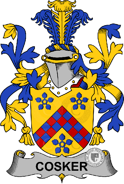 Wappen der Familie Cosker