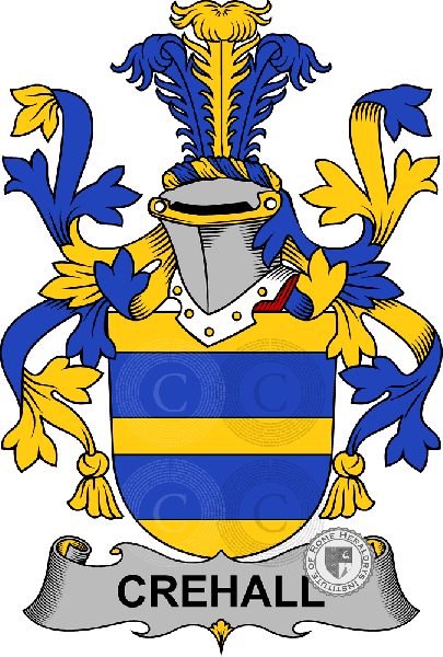 Coat of arms of family Crehall