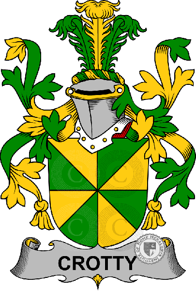 Coat of arms of family Crotty