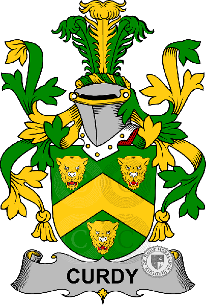 Wappen der Familie Curdy