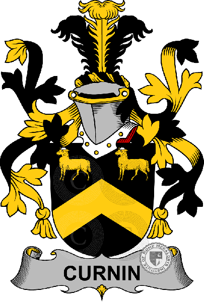 Coat of arms of family Curnin