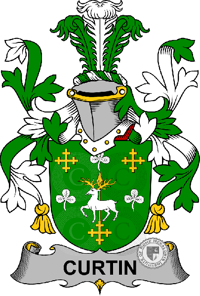 Wappen der Familie Curtin
