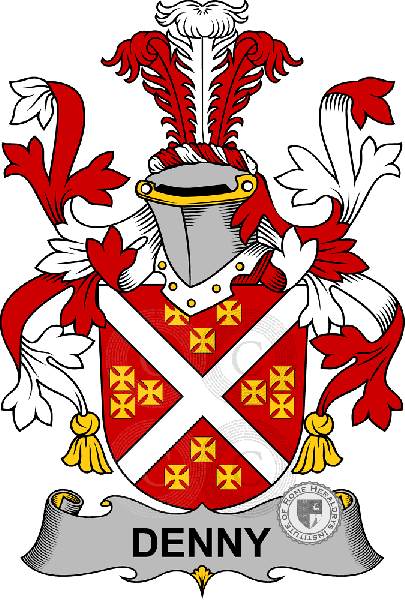 Coat of arms of family Denny