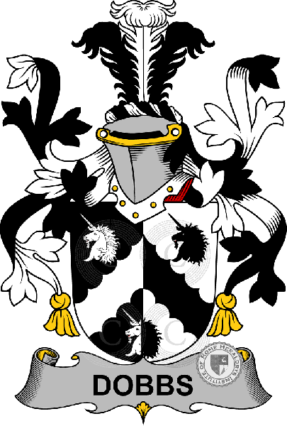 Coat of arms of family Dobbs
