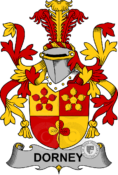Coat of arms of family Dorney