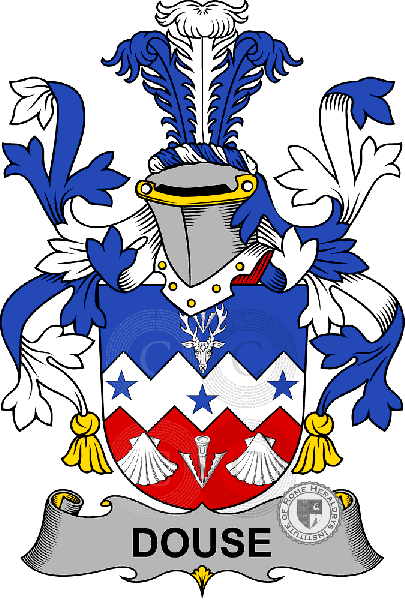Coat of arms of family Douse