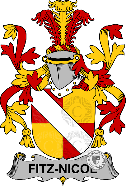 Coat of arms of family Fitz-Nicol