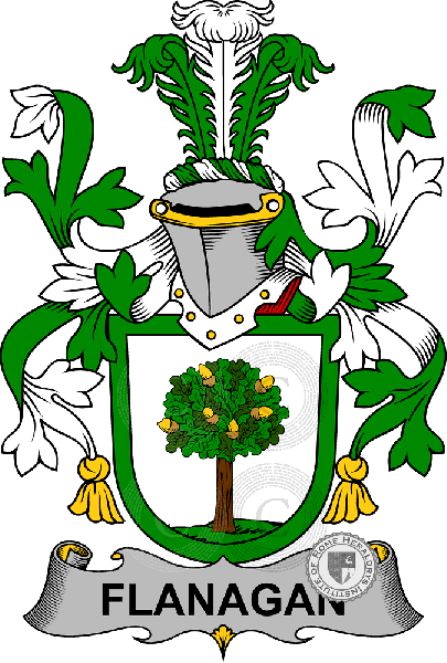 Wappen der Familie Flanagan
